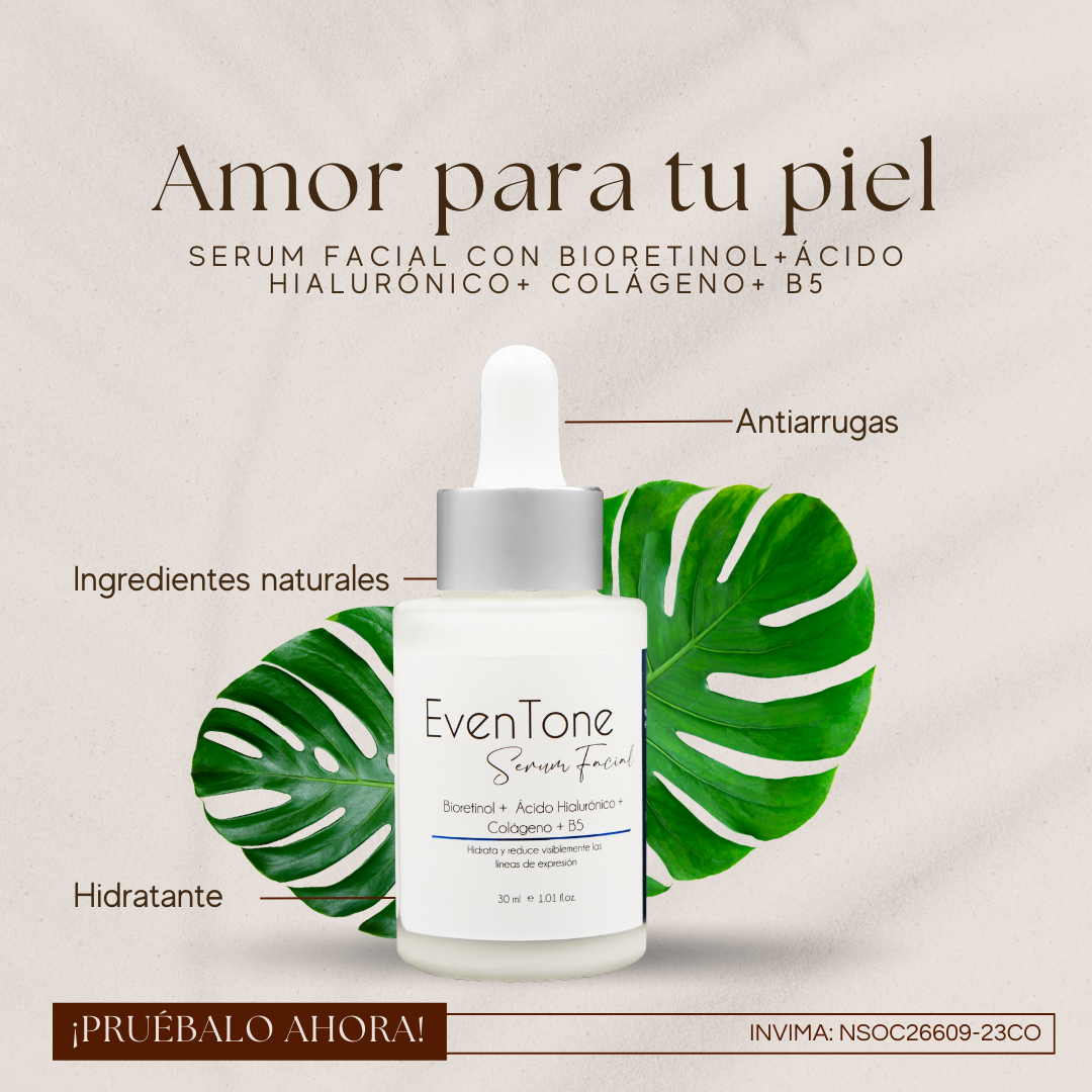 EvenTone™ Suero Facial Hidratante y Reafirmante ✨